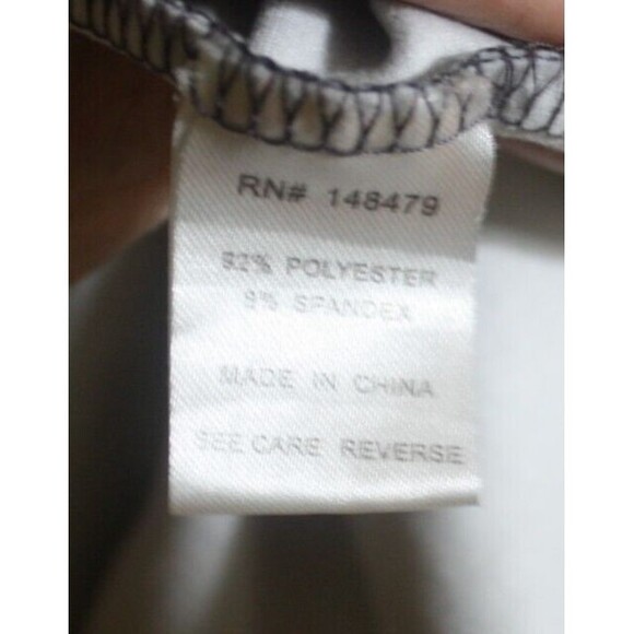 Azalea Women Gray & Black Flower Asymetrical Hem Casual Dress Plus2X SS Knit GUC - Picture 9 of 9